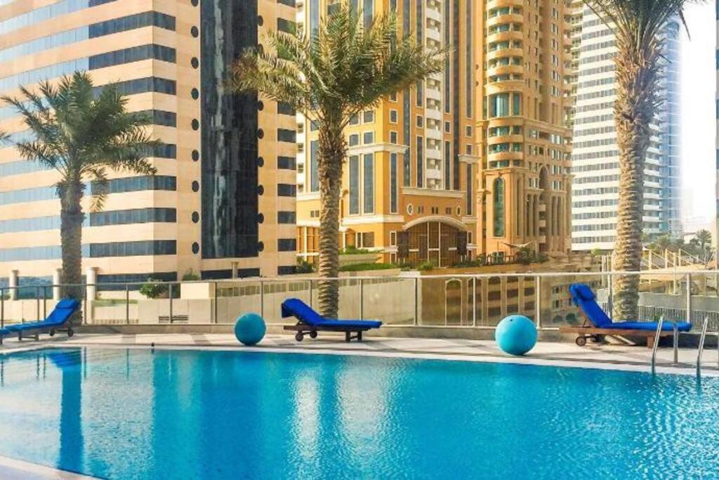 Deal!!! Brand New 1 Bed Condo In The Heart Of Dubai Marina Dış mekan fotoğraf